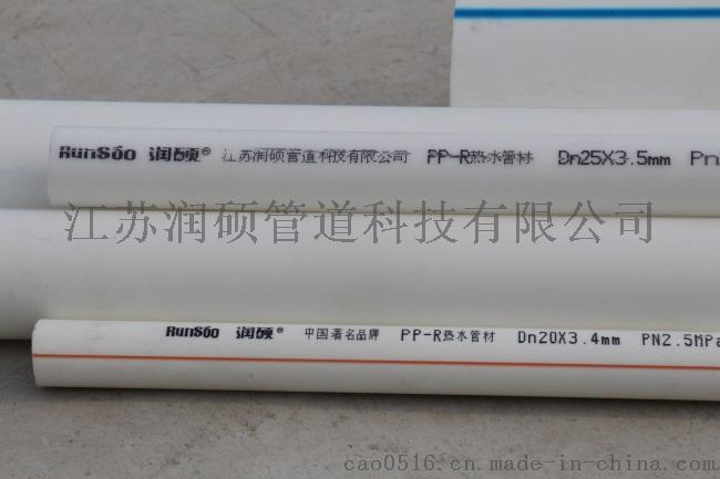 福建泉州供應(yīng)潤碩牌精品PP-R冷熱水管材管件